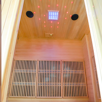 Nouvelle Conception 2026 : Cabine de Sauna Infrarouge Intérieur à Ondes Lumineuses Efficaces, Idéale pour la Maison et les Spas Commerciaux