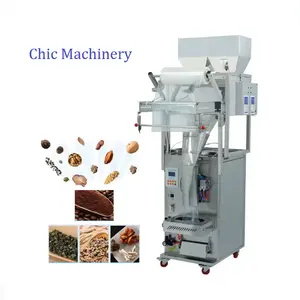 Potato chips packaging machine Electric double scale with direct dispensing machine Roasted peanuts