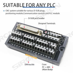 SiRON T094 D-SUB femelle tête bornier Module montage sur panneau connecteur carte 44 broches bornier - Product Image 3