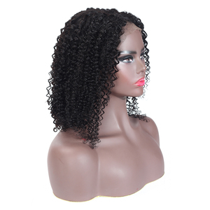 Perruques Bob Courtes Frisées HD à Prix Abordable, Cheveux Humains, Perruque Lace Front, Cheveux Péruviens Vierges, Sans Colle, Densité Personnalisable - Product Image 5