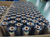 Cinta de transferencia térmica Premium 110mm * 300m Impresora de cera Resina de color Compatible con tinta de código de barras TSC para TTR