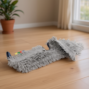 Tête de balai microtech Sweep Duo 50 cm en laine biologique de remplacement pour le nettoyage des sols - Product Image 3