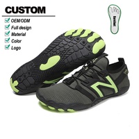 Chaussures aquatiques respirantes personnalisées pour couples, séchage rapide et adhérence robuste avec embout large pour la randonnée aquatique