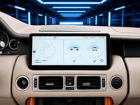 Radio para Auto Android 13 de 12.3 Pulgadas y 8 Núcleos para Range Rover Vogue V8 2005-2012 con GPS, CarPlay, 4G, WiFi y DSP