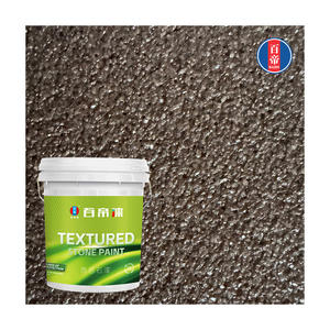 Vendita calda eco-friendly Graffiato Texture pittura murale acrilica polimero decorazione casa colori di applicazione a spruzzo rivestimento liquido - Product Image 1