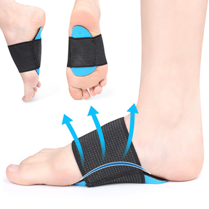 Penyangga Lengkung Kaki Elastis Korektor Postur Pengobatan Plantar Fasciitis Pereda Nyeri Kaki untuk Kaki Rata Pria Wanita-Bahan EVA - Product Image 2