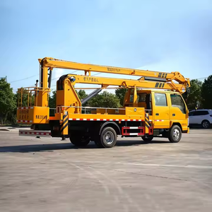 Camión con Plataforma Elevadora Plegable de Doble Fila ISUZU ELF 100p de 18.5m para Trabajos en Altura - Product Image 2