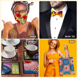 Vente <span class=keywords><strong>en</strong></span> gros OEM personnalisé africain Ankara Wax imprimé tissu pour vêtements DIY - Product Image 6
