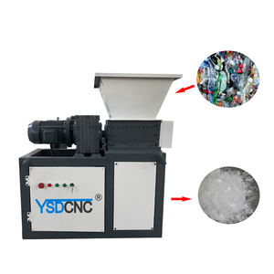 Mini Trituratore a Doppio Albero per Riciclaggio Plastica Modello 180 Macchina Trituratrice per Rifiuti e Metalli - Product Image 6