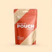 Sacs d'Emballage Personnalisés en Plastique à Fermeture Éclair Doypack Verticale avec Fenêtre de 500g, 1kg, 2kg, 5kg