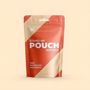 Tùy chỉnh in Nhựa 500g 1kg 2kg 5kg khóa Zip Dây Kéo Ziplock doypack bao bì túi đứng lên túi có cửa sổ - Product Image 4