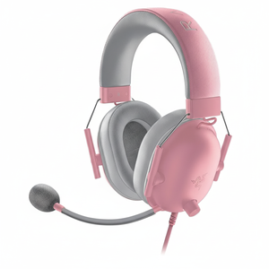 Casque audio supra-auriculaire en cuir V2X, son surround 7.1 dynamique pour jeux de combat en ligne (Battle Royale), couleur noire - Product Image 1