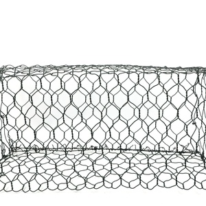 Zinc-aluminium Anti karat 3mm anyaman Gabion Mesh geotekstil Ditingkatkan 50x50mm panel kawat 2 sel perlindungan pantai dilas 50x50mm - Product Image 4