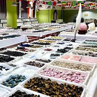 Vente de liquidation de cristal de qualité supérieure en vrac, 5 tonnes disponibles, prix direct usine 8,8 $ par kg