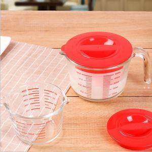 Juego de Tazas Medidoras de Vidrio de 3 Piezas, Aptas para Microondas y Horno, Transparentes - Product Image 4