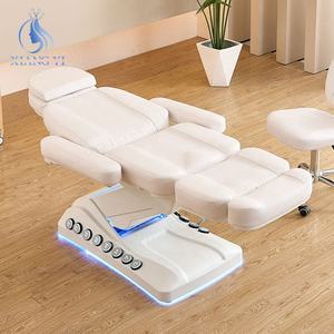 Nouveau design moderne Table de massage de beauté Chaise de salon faciale Pierre de <span class=keywords><strong>jade</strong></span> V3 Lit de massage - Product Image 3