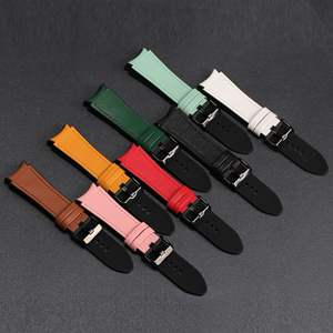 Correa de silicona Upro Leather para Samsung Galaxy Watch 7, correa inteligente para Watch 6 Classic 4 5, correa de reloj inteligente para hombre - Product Image 1