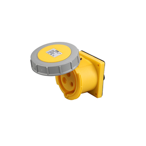 <span class=keywords><strong>Presa</strong></span> Elettrica Industriale 16A 110V IP67 in Ottone e Nylon, <span class=keywords><strong>Presa</strong></span> di Corrente Diritta per Pannello - Product Image 1