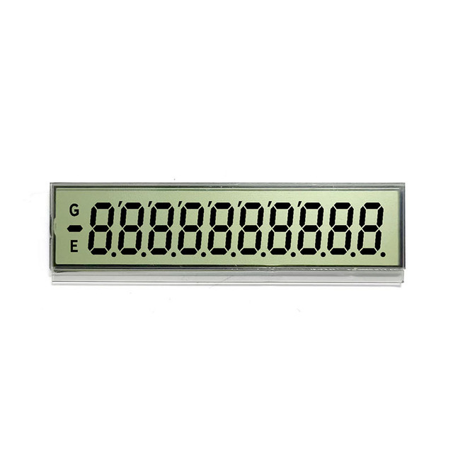 Manufacture Small Reflective Positive for Meter Display LCD Screen 8 Digit 26pin Custom Segment LCD Display