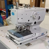 Machine à coudre à bouton rond et à œil droit Machine à coudre informatisée Machine à coudre à boutonnière sur mesure Prix de gros en stock
