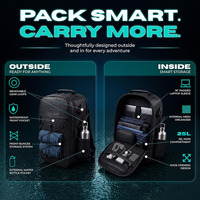 Sac à dos étanche à enroulement ODM grande capacité 25L en TPU IPX-7