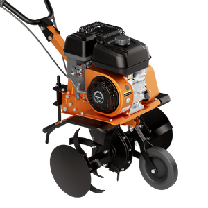 Motoculteur thermique robuste 7 CV 212 cm³ à profondeur réglable pour jardin et ferme - Product Image 1