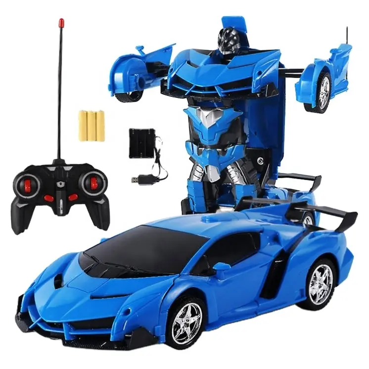 Development Of Intelligent Deformable Remote Control Vehicle Deformation Robot Kids Toys Car