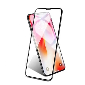 9D anti-choc en verre trempé pour <span class=keywords><strong>iphone</strong></span> <span class=keywords><strong>6</strong></span>/<span class=keywords><strong>6</strong></span> <span class=keywords><strong>s</strong></span>/7/8/xr/xs max protecteur d'écran colle pleine couverture - Product Image 1