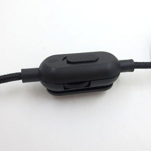สำหรับโลจิเทค G433 G233 Gpro X ชุดหูฟังสำหรับเล่นเกมสายสัญญาณเสียง 2M สายถักแบบมีไมโครโฟนควบคุมระดับเสียงในตัว 3.5 มม. - Product Image 6