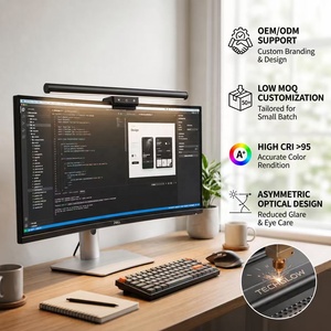 Lámpara de Escritorio LED con Brazo Ajustable, Luz de Lectura para el Cuidado de los Ojos, con Adaptador de Corriente, Lámpara Inteligente para Oficina, Estudio o Mesa - Product Image 6