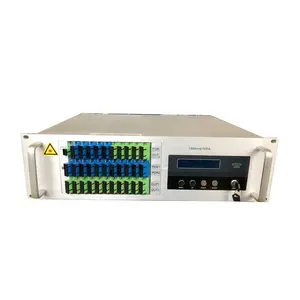 ขายส่ง เครื่องขยายเสียงโมดูลแผนภาพ-1550nm catv Fiber Optical Amplifier WDM EDFA 32 Port Amplifier