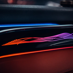 Voyeego 2018-2022 pour Toyota pour Camry Passager Avant Ambiant <span class=keywords><strong>LED</strong></span> Éclairage Intérieur Mise à Niveau Conception Standard avec <span class=keywords><strong>Ruban</strong></span> et Poignée - Product Image 6