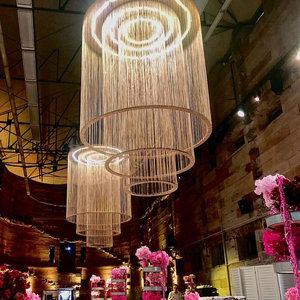 창 장식 커튼 매달려 화려한 반짝이 문자열 - Product Image 2