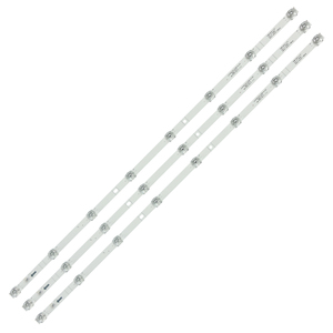 Bande lumineuse LED pour téléviseur JL.D43081330-222BS-M_<span class=keywords><strong>V02</strong></span>, barre LED pour Xiaomi 43 pouces L43M5-5A 757MM 3PCS/SET - Product Image 1