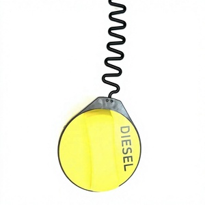 Pour les véhicules Land Rover Jaguar, pièce en plastique, bouchon de réservoir de carburant LR034129 jaune diesel - Product Image 5