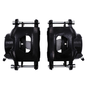 Kit de conversion de frein à disque avant de 11 pouces, étrier noir, compatible avec les voitures Chevy de 1955 à 1958, Impala <span class=keywords><strong>Bel</strong></span> <span class=keywords><strong>Air</strong></span>, pièces pour rod street de taille standard - Product Image 3
