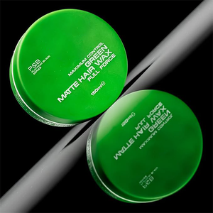 Styling professionale da barbiere con pomata per capelli con finitura opaca per uomini e donne 150ml verde - Product Image 2