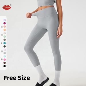 Pantaloni da Yoga taglie libere per donne con vita alta e Lifting con <span class=keywords><strong>effetto</strong></span> dimagrante <span class=keywords><strong>Leggings</strong></span> atletici - Product Image 1