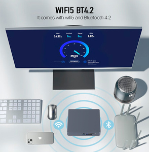 Sharerdp Nuevo Mini PC Industrial Portátil de Gama Alta con Procesador Intel Core i5 de 12ª/13ª Generación 13400 de 10 Núcleos, 2 NIC, X86, Sin Ventilador, para Juegos - Product Image 4