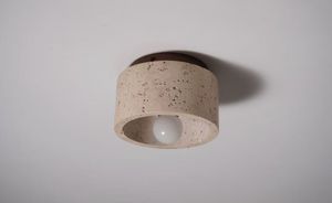 Lámparas LED Escandinavas para Techo, Estilo Wabi Sabi, de Piedra Travertino, para Hogar, Restaurante, Hotel, Pasillo - Product Image 5