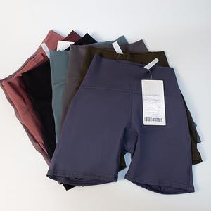 Produttori 2025 da 4 pollici pantaloncini sportivi da donna a vita alta controllo pancia testa di sollevamento morbido pantaloncini elastici per donna all'ingrosso - Product Image 3