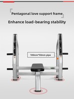 Fourniture directe d'usine équipement de Fitness d'haltérophilie commercial ensemble de supports de presse d'établi d'haltères multifonctionnels