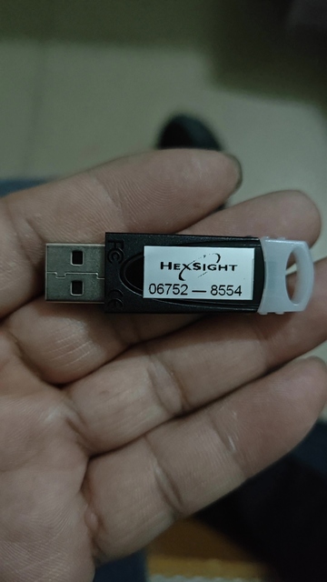 HexSight Vision Software dongle Vision Software USB dongle