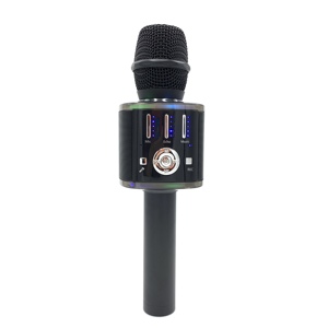 <b>Wireless</b> <b>Microphone</b> MC16 Magic Voice with LED Lights,Portable Handheld - Product Image 1