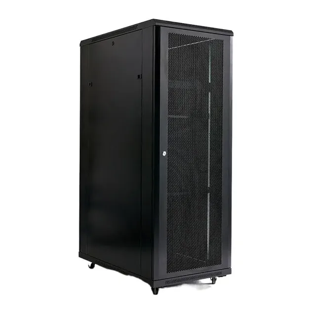 4u 6u 9u 12u 15u 18u 24u 32u 37u 42u Wall Mounted & Floor Standing 19 Inch Network Server Cabinet with Cooling-Stock