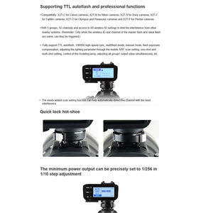 Wholesale Price Godox X2T-S E-TTL II Wireless <strong>Flash</strong> <strong>Trigger</strong> for Sony - Product Image 6