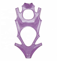Combinaison Bodysuit Brillante Découpée à Logo Personnalisé pour Costume de Carnaval, Maillot de Bain pour le Carnaval de Miami, Vente en Gros Jouvert Wear