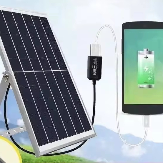 XIONGSHENG 100W Mono PERC 182mm Solar Photovoltaic Panel Floodlight with 20% Efficiency for Outdoor Household Use Energy-saving