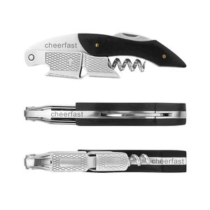 <span class=keywords><strong>Tire</strong></span>-<span class=keywords><strong>bouchon</strong></span> multifonctionnel 3 <span class=keywords><strong>en</strong></span> 1 <span class=keywords><strong>en</strong></span> acier inoxydable Ouvre-bouteille de vin Meilleur ouvre-bouteille pour la bière ou le vin - Product Image 1