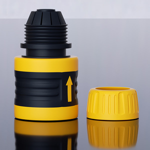 Guoma Ruixiang <b>Quick</b> Connect Water <b>Connector</b> Abs Plastic Coupling For Garden Irrigation With Arrow Indicator - Product Image 2